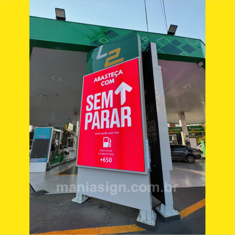 PAINEL de PREÇOS - DISPLAY DIGITAL.