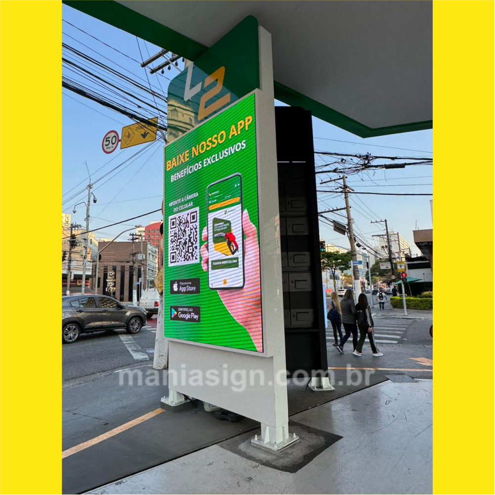 PAINEL de PREÇOS - DISPLAY DIGITAL.