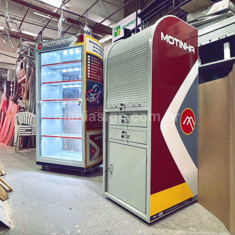 MÓVEL CAIXA DE PISTA - PDV