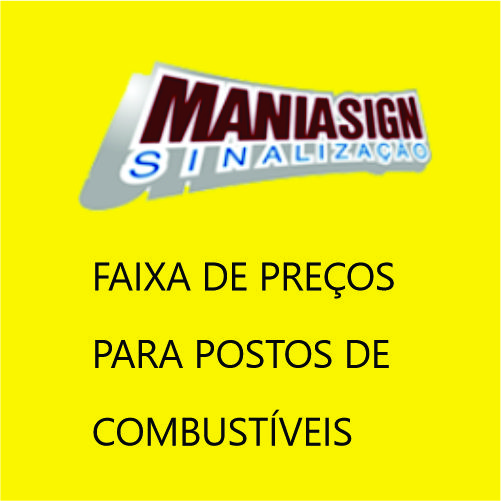 ⁠FAIXA DE PREÇOS PARA POSTOS DE COMBUSTÍVEIS 